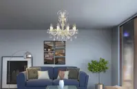 Křišťálový lustr EL117804