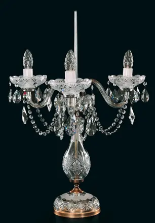 Křišťálová stolní lampa ES689302PT
