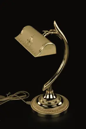 Stolní lampa mosazná S396