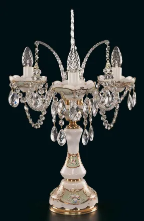 Křišťálová stolní lampa ES503315
