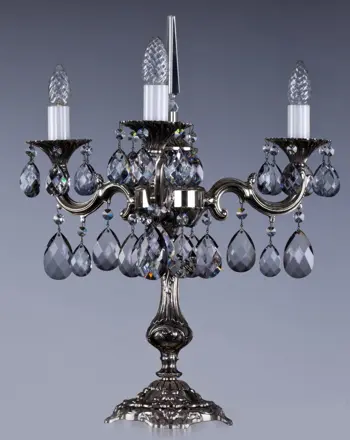 Stolní lampa s barevnými ověsy S350B