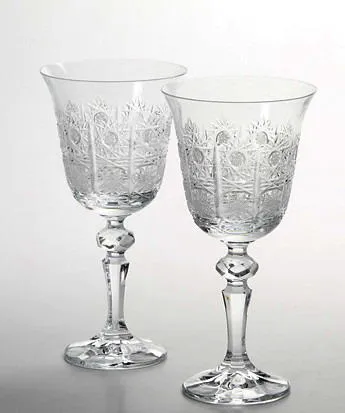 Broušené sklenice víno 2ks 12116-170ml