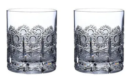Broušené sklenice whisky 2ks 20260-320ml