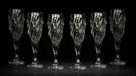 Sklenice na sekt sada 6 ks BG50070