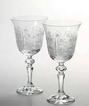 Broušené sklenice víno 2ks 12116-170ml