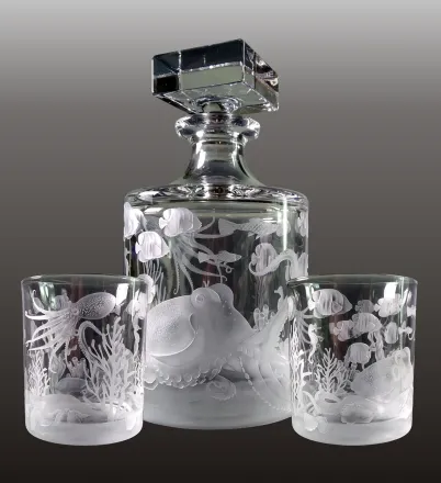 Křištálový whisky set SEBOCEAN