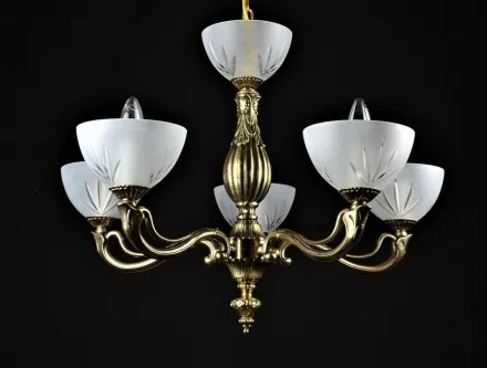 Lustr mosazný LW214051200G