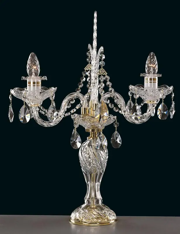 Křišťálová stolní lampa ES660219