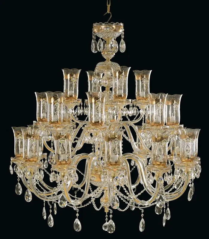 Velký skleněný lustr EL6512401T Velký skleněný lustr EL6512401T
