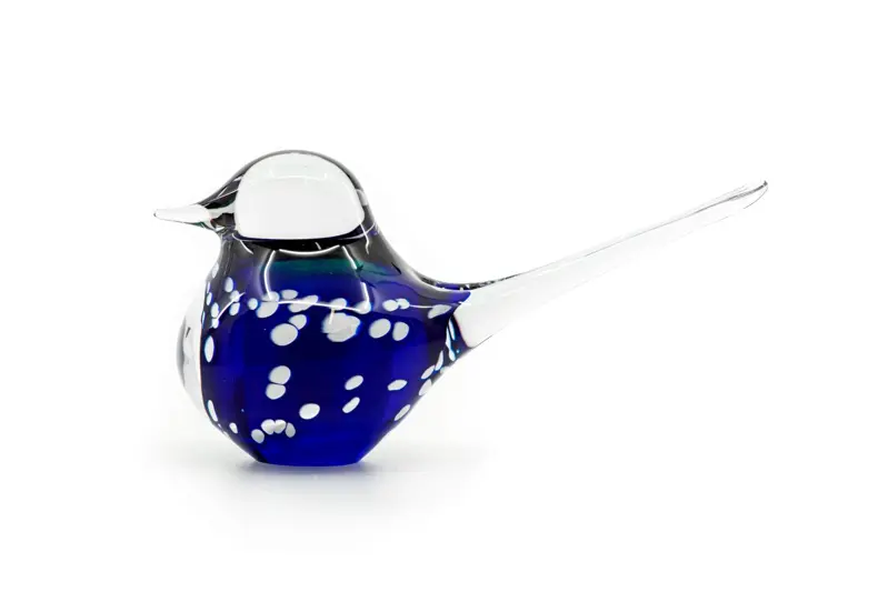 Skleněná figurka - ptáček JA/PTV/02