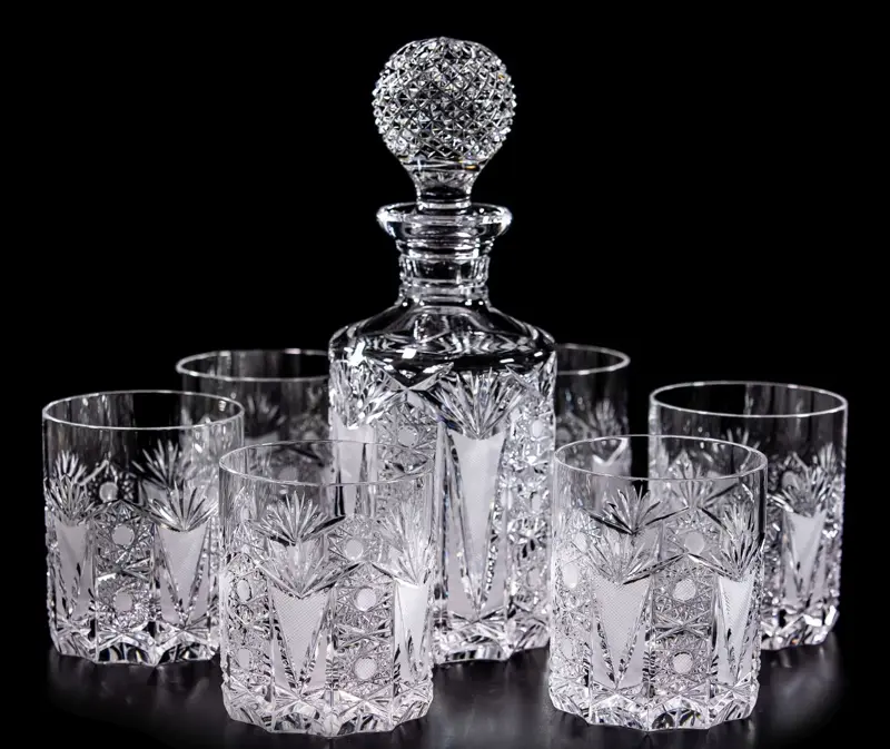 Křištálový whisky set JKS008