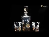 Sklenice na rum sada 2 ks BG25107zlato