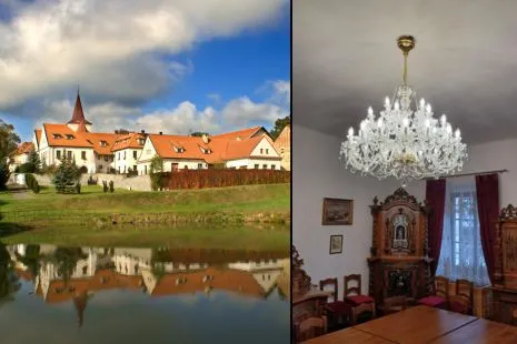 Křišťálový klenot v historickém sídle alchymisty