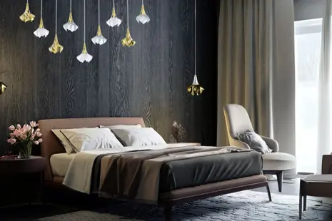 Inspirace pro vás: Závěsná svítidla do ložnice a moderní lustry nad postel