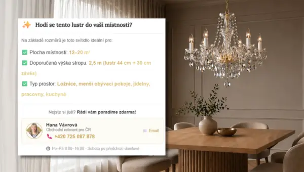 Správná výška a velikost? Náš chytrý poradce to vyřeší za vás