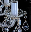 Cut glass crystal chandelier  L018CE  - detail 