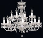  Cut Glass Crystal Chandelier  EL6841202  - silver 