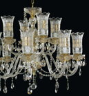 Cut Glass Crystal Chandelier EL6861202T  - detail 