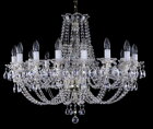 Cut glass crystal chandelier  L021CE - silver 