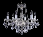 Cut Glass Crystal Chandelier L16047CE - silver