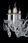Luster luxusný krištáľový  EL10228302PB - detail sviečky