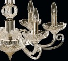 Clear Glass Chandelier EL401600 - detail 