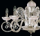 Chandelier crystal  EL443807SW Swarovski Spektra - detail 