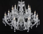 Chandelier crystal   EL1378+402PB - silver 