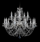 Traditional Crystal Chandeliers ALS1002030  - silver 