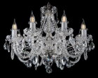 Traditional Crystal Chandeliers EL100802PB  - silver 