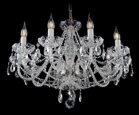 Traditional Crystal Chandeliers EL13210021PB  - silver 