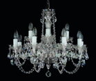 Traditional Crystal Chandeliers L060CE  - silver 