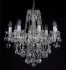 Traditional Crystal Chandeliers L096CE  - silver 
