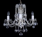 Traditional Crystal Chandeliers L124CL  - silver 