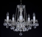 Traditional Crystal Chandeliers L128CE - silver 