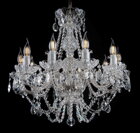 Traditional Crystal Chandeliers EL1101001PB - silver Traditional Crystal Chandeliers EL1101001PB - silver