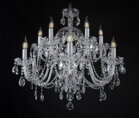 Traditional Crystal Chandeliers EL1366+601PB  - silver  