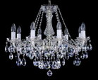 Traditional Crystal Chandeliers L130CE   - silver 