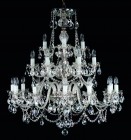 Traditional Crystal Chandeliers L140CE  - silver 