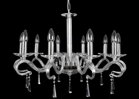 CHANDELIER CRYSTAL LW50410010G - silver