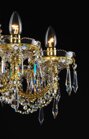 Golden crystal chandelier LLCH08-CRYSTAL-GOLD - detail 