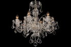 Chandelier crystal  LUCH6SW -  silver 