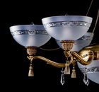  Brass chandelier L16134 - detail 