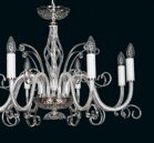 Clear Glass Chandelier EL416800 - detail 