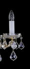 Chandelier MT L16236CE - candle detail