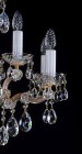 Lustr Marie Terezie L421CE - detail svíčky 