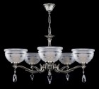Brass chandelier L16150CE - silver 