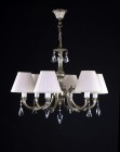 Chandelier with Shades L321CE   - silver 