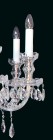 Lustr křišťálový EL670801SWPB - detail svíčky 