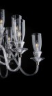 Lustr Baccarat styl EL67724+203T1N - detail svíčky 